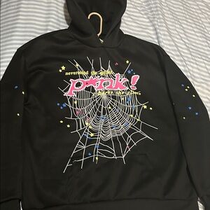 Black Graphic Hoodie